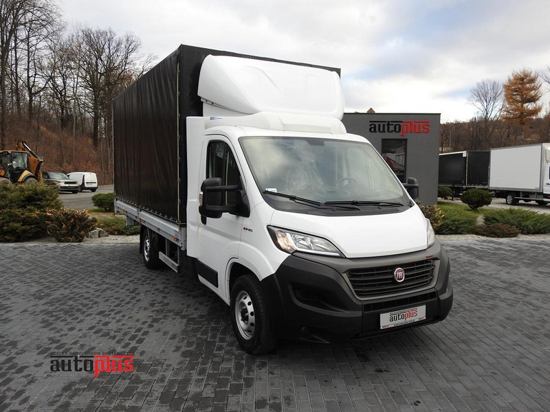 Fiat DUCATO PLANDEKA 10 PALET KLIMATYZACJA PNEUMATYKA 160KM [ T63576 - Curtain side van: picture 1 Fiat DUCATO PLANDEKA 10 PALET KLIMATYZACJA PNEUMATYKA 160KM [ T63576 - Curtain side van: picture 1