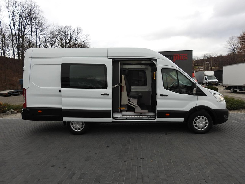 Minibus, Passenger van Ford TRANSIT FURGON BRYGADÓWKA  6 MIEJSC TEMPOMAT KLIMATYZACJA  185KM: picture 8