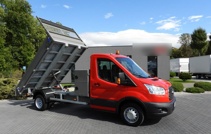 Ford TRANSIT WYWROTKA TEMPOMAT LEDY BLIŹNIACZE KOŁA KLIMATYZACJA 170 - Tipper van: picture 1 Ford TRANSIT WYWROTKA TEMPOMAT LEDY BLIŹNIACZE KOŁA KLIMATYZACJA 170 - Tipper van: picture 1