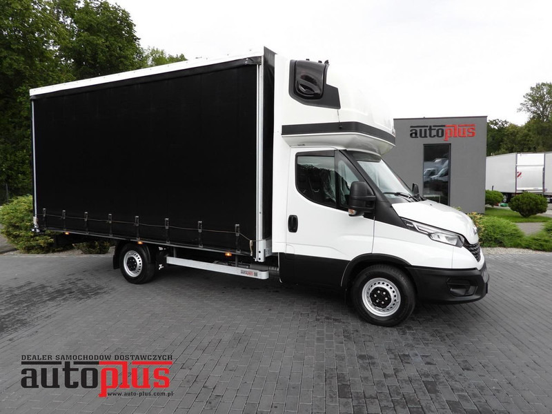 Iveco DAILY 35S18 PLANDEKA 10 PALET WEBASTO TEMPOMAT NAWIGACJA LEDY KL - Curtain side van: picture 1 Iveco DAILY 35S18 PLANDEKA 10 PALET WEBASTO TEMPOMAT NAWIGACJA LEDY KL - Curtain side van: picture 1