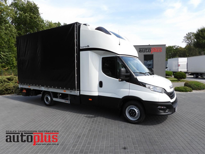 Iveco DAILY 35S18 PLANDEKA WINDA 8 PALET TEMPOMAT KLIMATYZACJA 180KM - Curtain side van: picture 1 Iveco DAILY 35S18 PLANDEKA WINDA 8 PALET TEMPOMAT KLIMATYZACJA 180KM - Curtain side van: picture 1
