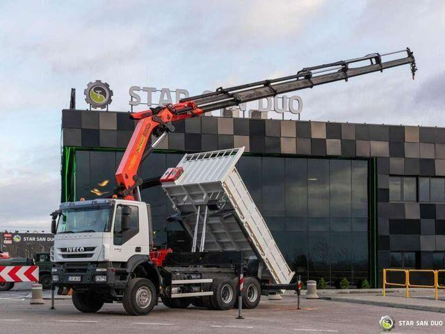 Iveco TRAKKER 360 6x6 PALFINGER PK 36002 Crane Kipper - Tipper, Crane truck: picture 5 Iveco TRAKKER 360 6x6 PALFINGER PK 36002 Crane Kipper - Tipper, Crane truck: picture 5