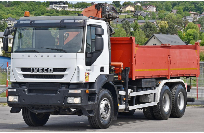Iveco TRAKKER 360 * KIPPER 5,60 m * PK 15500 + FUNK * 6x4 - Tipper, Crane truck: picture 4 Iveco TRAKKER 360 * KIPPER 5,60 m * PK 15500 + FUNK * 6x4 - Tipper, Crane truck: picture 4