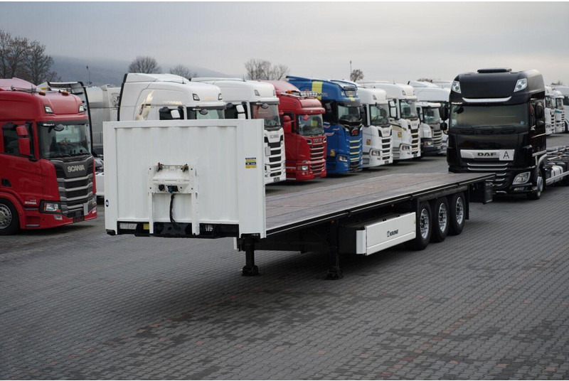 Krone / NACZEPA PLATFORMA / OŚ PODNOSZONA / KOSZ NA PALETY - Dropside/ Flatbed semi-trailer: picture 1 Krone / NACZEPA PLATFORMA / OŚ PODNOSZONA / KOSZ NA PALETY - Dropside/ Flatbed semi-trailer: picture 1
