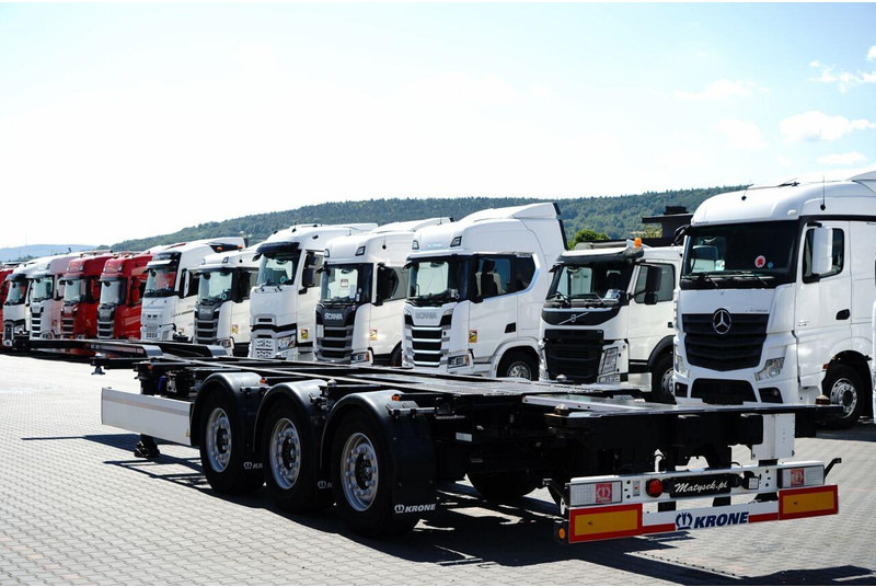Krone NACZEPA PODKONTENEROWA / MAŁO UŻYWANA / UNIWERSALNA / 2023 ROK - Container transporter/ Swap body semi-trailer: picture 5 Krone NACZEPA PODKONTENEROWA / MAŁO UŻYWANA / UNIWERSALNA / 2023 ROK - Container transporter/ Swap body semi-trailer: picture 5