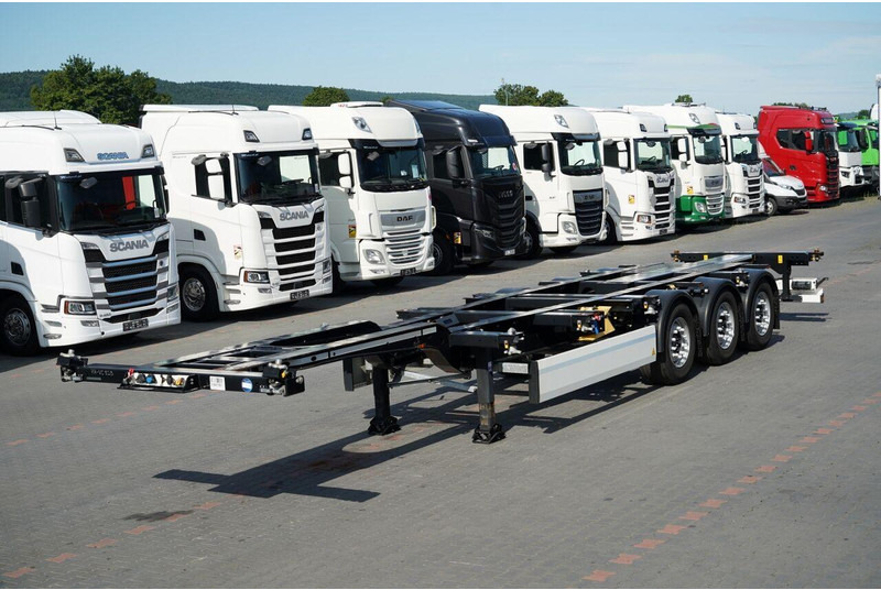 Krone NACZEPA PODKONTENEROWA / MAŁO UŻYWANA / UNIWERSALNA / 2023 ROK - Container transporter/ Swap body semi-trailer: picture 1 Krone NACZEPA PODKONTENEROWA / MAŁO UŻYWANA / UNIWERSALNA / 2023 ROK - Container transporter/ Swap body semi-trailer: picture 1