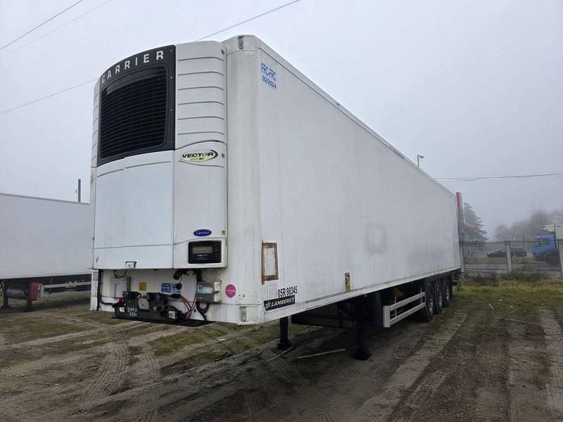 LAMBERET Carrier Vector 1850 MT frigo+Dhollandia LBW 2000 kg - Refrigerator semi-trailer: picture 1 LAMBERET Carrier Vector 1850 MT frigo+Dhollandia LBW 2000 kg - Refrigerator semi-trailer: picture 1