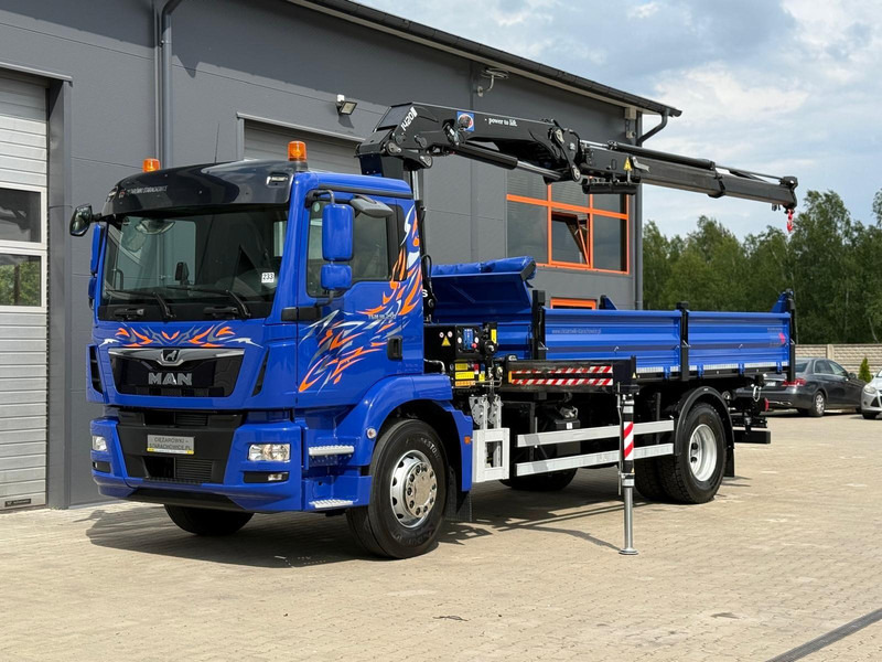 MAN MAN TGM TGL TGS 18.250 // E6 // wywrotka + HDS HMF z pilotem // - Tipper: picture 2 MAN MAN TGM TGL TGS 18.250 // E6 // wywrotka + HDS HMF z pilotem // - Tipper: picture 2