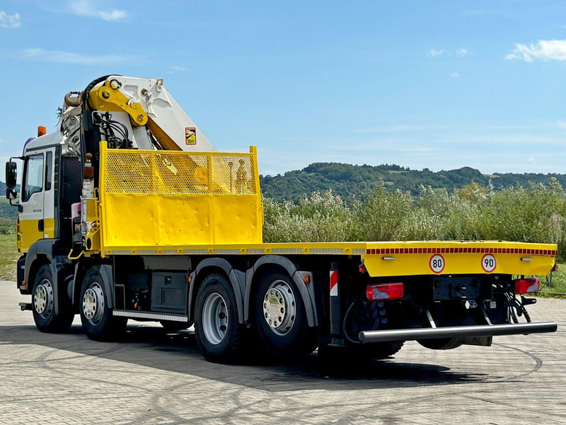 Dropside/ Flatbed truck, Crane truck MAN TGA 35.430 * HIAB 700 E - 6 + FUNK* TOPZUSTAND: picture 7