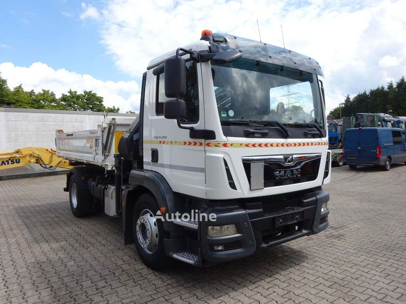 Lease a MAN TGM 15.290 - 3 way tipper+crane MAN TGM 15.290 - 3 way tipper+crane: picture 8