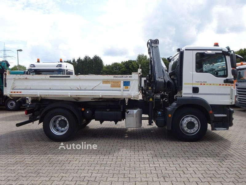 Lease a MAN TGM 15.290 - 3 way tipper+crane MAN TGM 15.290 - 3 way tipper+crane: picture 6