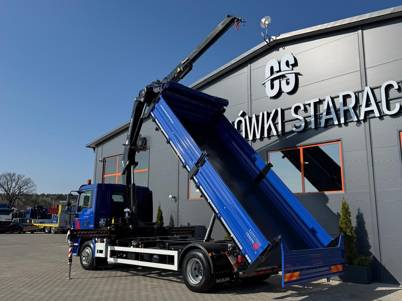 MAN TGM TGL 15.250 / E6 / wywrotka 3-S + HMF żuraw z pilotem / H - Tipper, Crane truck: picture 3 MAN TGM TGL 15.250 / E6 / wywrotka 3-S + HMF żuraw z pilotem / H - Tipper, Crane truck: picture 3