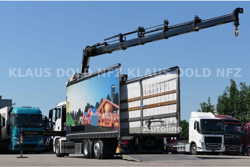 MAN TGS 22.440 - Curtain side+crane 6x2 - Curtainsider truck: picture 4 MAN TGS 22.440 - Curtain side+crane 6x2 - Curtainsider truck: picture 4