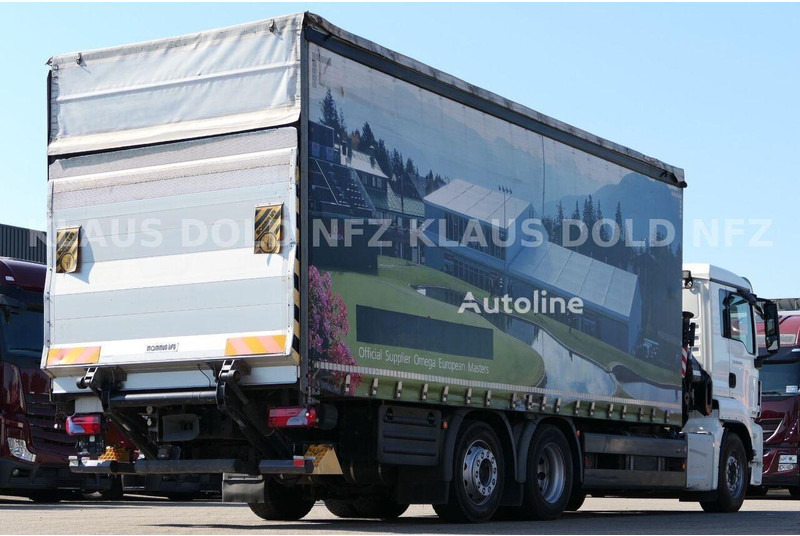 MAN TGS 22.440 - Curtain side+crane 6x2 - Curtainsider truck: picture 3 MAN TGS 22.440 - Curtain side+crane 6x2 - Curtainsider truck: picture 3