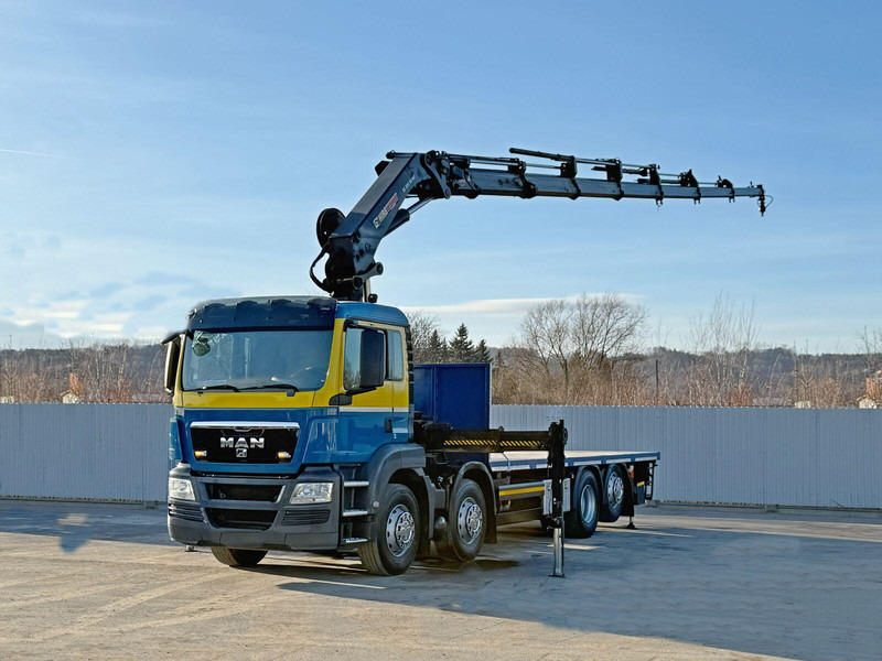 MAN TGS 32.440 - Dropside/ Flatbed truck, Crane truck: picture 2 MAN TGS 32.440 - Dropside/ Flatbed truck, Crane truck: picture 2