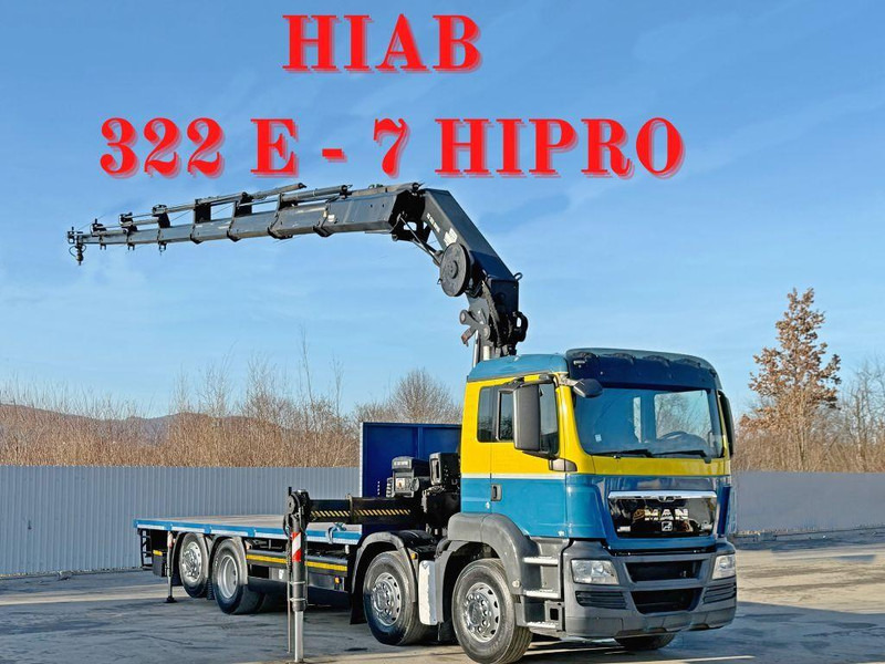 MAN TGS 32.440 - Dropside/ Flatbed truck, Crane truck: picture 1 MAN TGS 32.440 - Dropside/ Flatbed truck, Crane truck: picture 1