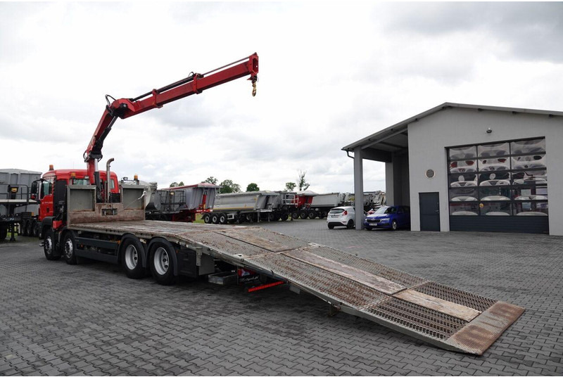 MAN TGS 35.360 / 8x2-4 / LAWETA + HDS HIAB 166 E-2 / OŚ PODNOSZONA / - Tow truck: picture 4 MAN TGS 35.360 / 8x2-4 / LAWETA + HDS HIAB 166 E-2 / OŚ PODNOSZONA / - Tow truck: picture 4