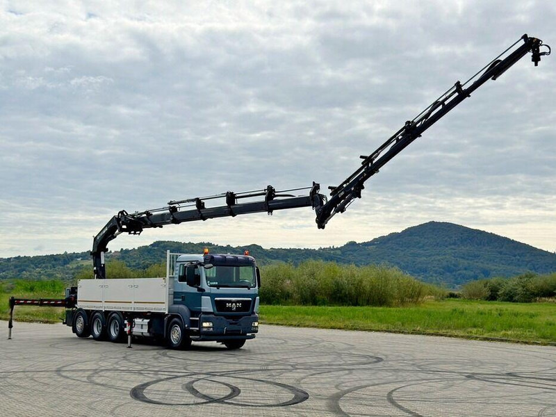 MAN TGS 35.400*HIAB 377 E-5 HIPRO+JIB 70X-3FUNK /8x4 - Dropside/ Flatbed truck, Crane truck: picture 2 MAN TGS 35.400*HIAB 377 E-5 HIPRO+JIB 70X-3FUNK /8x4 - Dropside/ Flatbed truck, Crane truck: picture 2