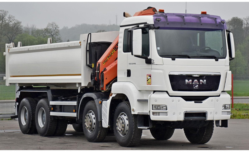 MAN TGS 35.440 * KIPPER 5,80m + KRAN * TOPZUSTAND - Tipper, Crane truck: picture 4 MAN TGS 35.440 * KIPPER 5,80m + KRAN * TOPZUSTAND - Tipper, Crane truck: picture 4