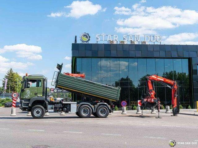 MAN TGS 35.480 PALFINGER PK 20002 HDS Grapple Tippe - Tipper, Crane truck: picture 4 MAN TGS 35.480 PALFINGER PK 20002 HDS Grapple Tippe - Tipper, Crane truck: picture 4