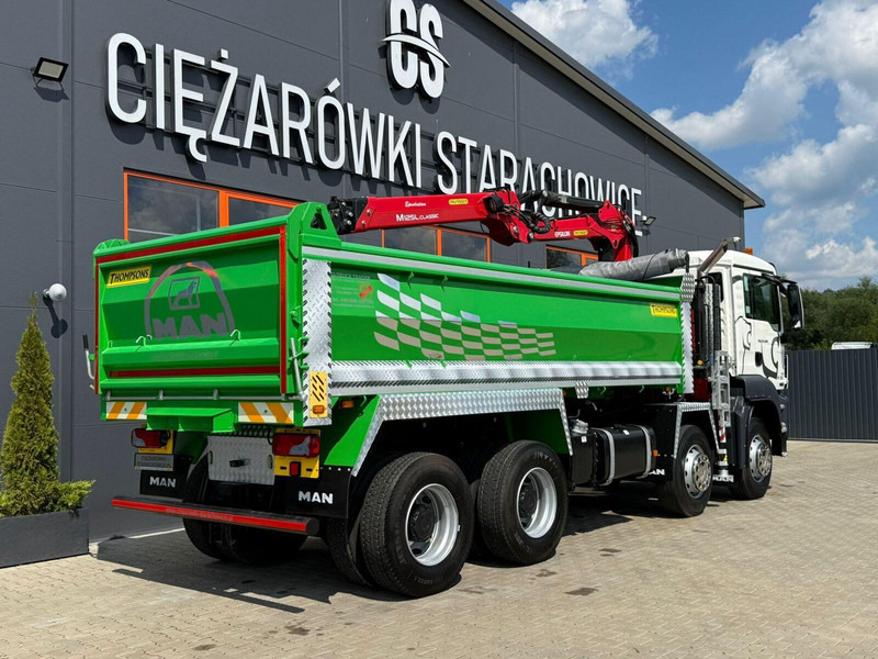 MAN TGS TGX 35.400 // 8x4 // E5 // wywrotka kiper + HDS z czerpakiem - Tipper, Crane truck: picture 5 MAN TGS TGX 35.400 // 8x4 // E5 // wywrotka kiper + HDS z czerpakiem - Tipper, Crane truck: picture 5