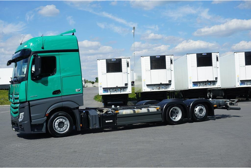 Mercedes-Benz ACTROS / 2548 / ACC / E 6 / MP 5 / MEGA / BDF 7,82 M / RETARDER - Container transporter/ Swap body truck: picture 3 Mercedes-Benz ACTROS / 2548 / ACC / E 6 / MP 5 / MEGA / BDF 7,82 M / RETARDER - Container transporter/ Swap body truck: picture 3