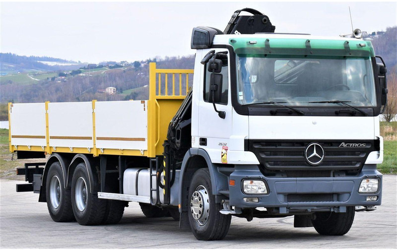 Mercedes-Benz ACTROS 2632 - Dropside/ Flatbed truck, Crane truck: picture 3 Mercedes-Benz ACTROS 2632 - Dropside/ Flatbed truck, Crane truck: picture 3