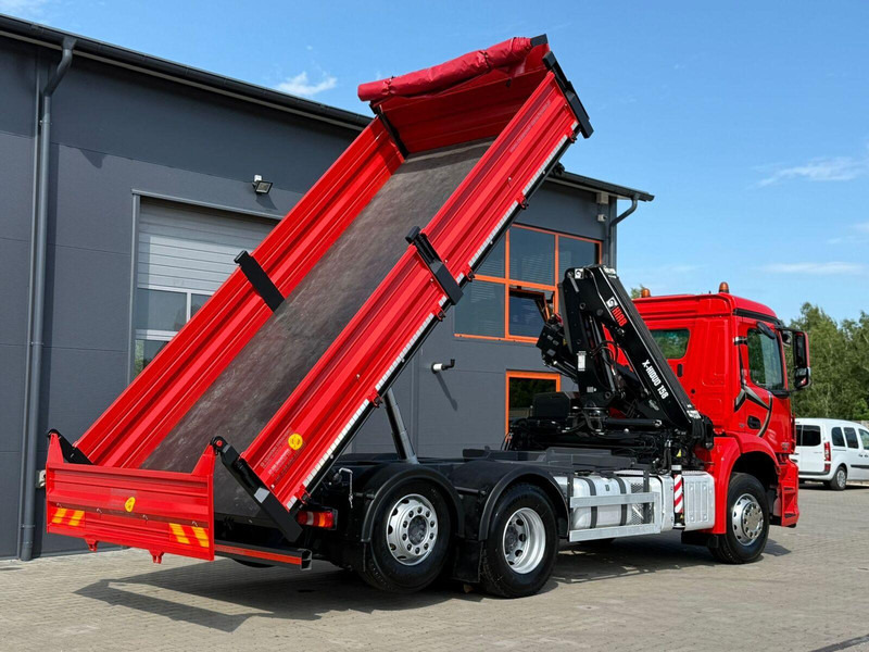 Mercedes-Benz AROCS 2532 // E6 // wywrotka 3-Stronna + HIAB HIDUO 158 B-2 // 6 - Tipper, Crane truck: picture 3 Mercedes-Benz AROCS 2532 // E6 // wywrotka 3-Stronna + HIAB HIDUO 158 B-2 // 6 - Tipper, Crane truck: picture 3