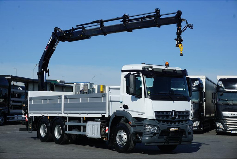 Mercedes-Benz AROCS / 2643 / 6 X 4 / SKRZYNIOWY + HDS / HIAB 228 E – 4 / WYS. - Dropside/ Flatbed truck, Crane truck: picture 2 Mercedes-Benz AROCS / 2643 / 6 X 4 / SKRZYNIOWY + HDS / HIAB 228 E – 4 / WYS. - Dropside/ Flatbed truck, Crane truck: picture 2
