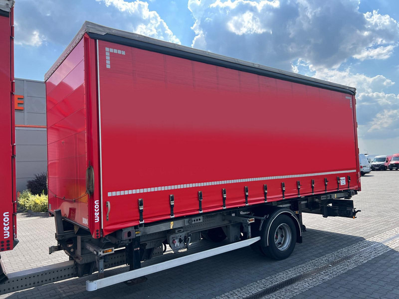 Mercedes-Benz ATEGO 1227 BDF WECHSELFAHRGESTELL CURTAIN PLANE TRAILER 1.HAND - Curtainsider truck: picture 4 Mercedes-Benz ATEGO 1227 BDF WECHSELFAHRGESTELL CURTAIN PLANE TRAILER 1.HAND - Curtainsider truck: picture 4