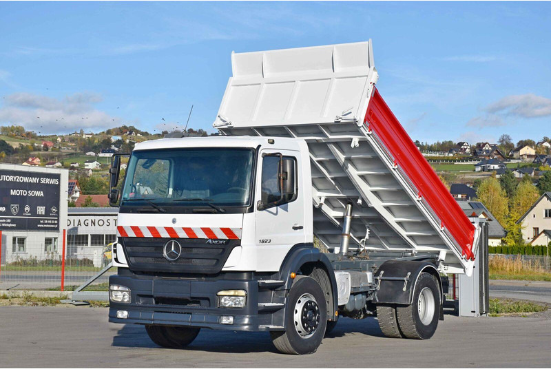 Mercedes-Benz AXOR 1823 * KIPPER 4,45 m * TOPZUSTAND - Tipper: picture 1 Mercedes-Benz AXOR 1823 * KIPPER 4,45 m * TOPZUSTAND - Tipper: picture 1