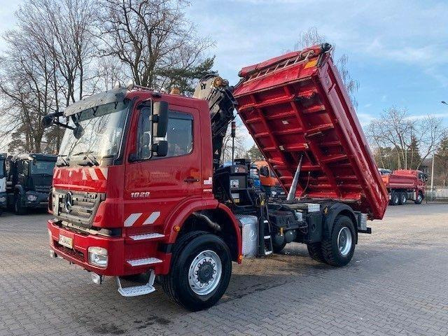 Mercedes-Benz AXOR 1829 - Tipper, Crane truck: picture 2 Mercedes-Benz AXOR 1829 - Tipper, Crane truck: picture 2
