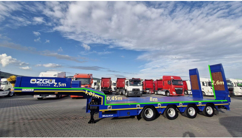 OZGUL NACZEPA LAWETA / LW4 / NISKOPODWOZIOWA / POSZERZANA / 4 OSIE / 1 - Low loader semi-trailer: picture 2 OZGUL NACZEPA LAWETA / LW4 / NISKOPODWOZIOWA / POSZERZANA / 4 OSIE / 1 - Low loader semi-trailer: picture 2