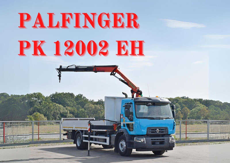 Renault C 320 - Dropside/ Flatbed truck, Crane truck: picture 1 Renault C 320 - Dropside/ Flatbed truck, Crane truck: picture 1