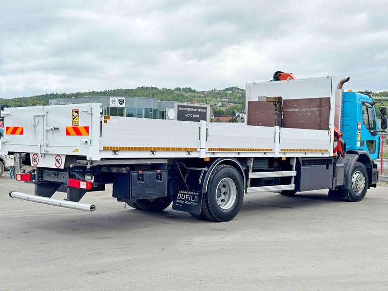 Dropside/ Flatbed truck, Crane truck Renault C 320 * PK 12002 EH A + FUNK * TOPZUSTAND: picture 6