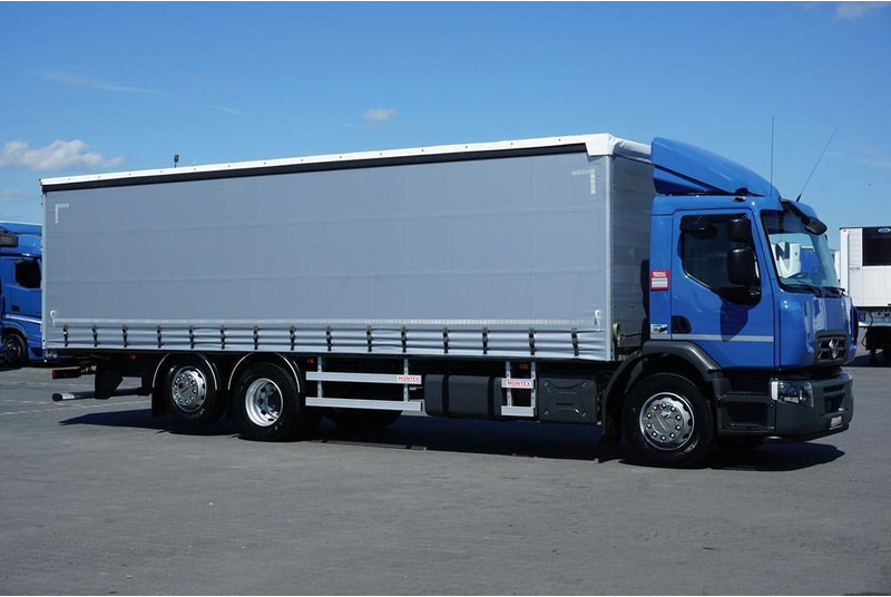 Renault D 320 / EURO 6 / FIRANKA / 21 PALET / ŁAD. 16 390 KG - Curtainsider truck: picture 4 Renault D 320 / EURO 6 / FIRANKA / 21 PALET / ŁAD. 16 390 KG - Curtainsider truck: picture 4