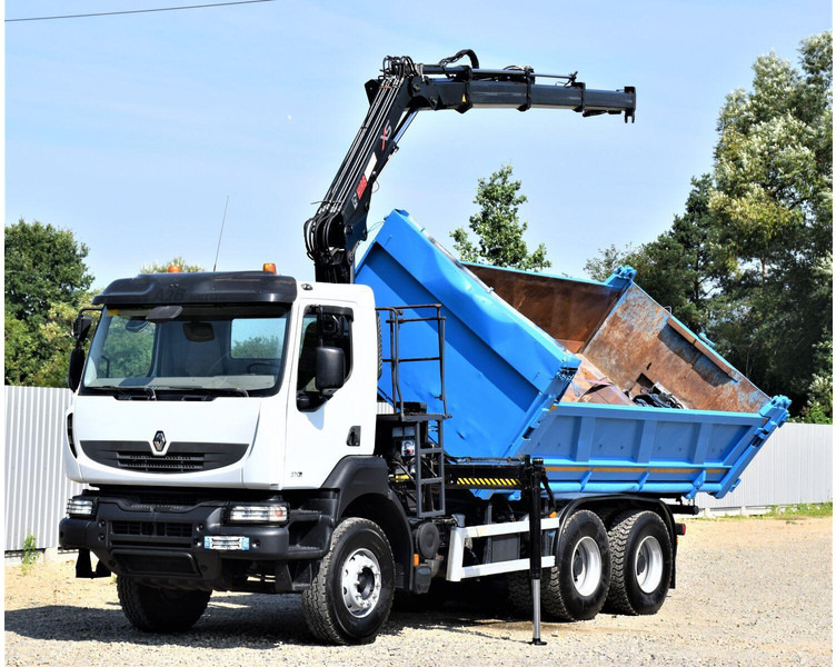 Renault KERAX 370 DXI - Tipper, Crane truck: picture 3 Renault KERAX 370 DXI - Tipper, Crane truck: picture 3