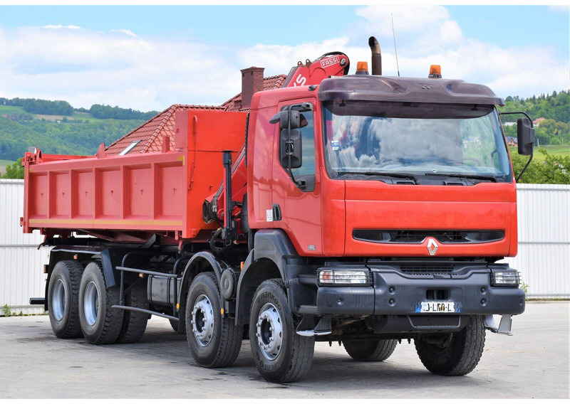 Renault KERAX 420 DCI Kipper 6,30m+FASSI F95AXS.21+FUNK - Tipper, Crane truck: picture 4 Renault KERAX 420 DCI Kipper 6,30m+FASSI F95AXS.21+FUNK - Tipper, Crane truck: picture 4