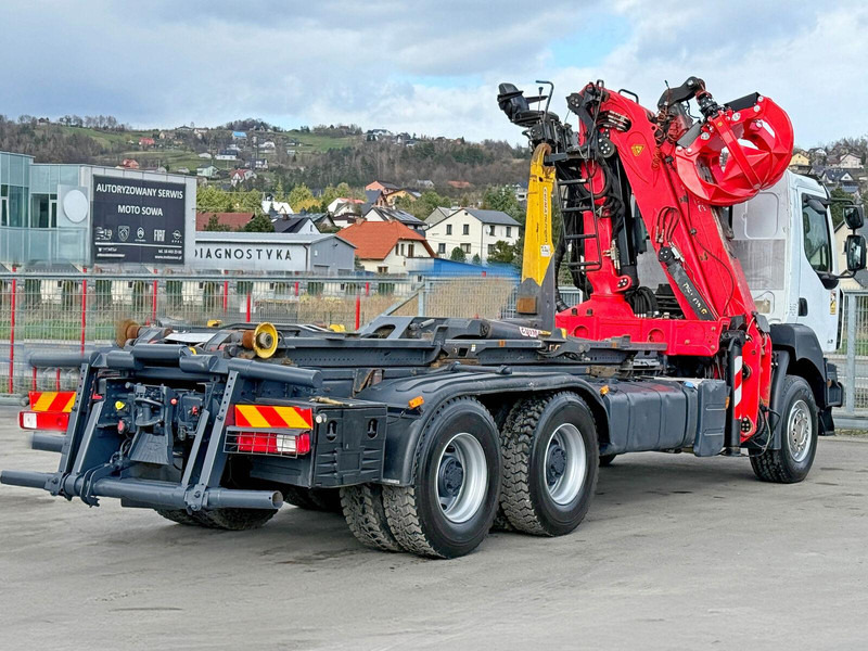Renault KERAX 460 DXI * ABROLLKIPPER * EPSILON Q170Z69 * 6x4 - Hook lift truck, Crane truck: picture 3 Renault KERAX 460 DXI * ABROLLKIPPER * EPSILON Q170Z69 * 6x4 - Hook lift truck, Crane truck: picture 3