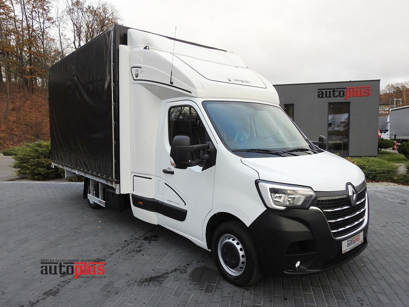 Renault MASTER PLANDEKA 10 PALET WEBASTO TEMPOMAT KLIMATYZACJA LEDY PNEU - Curtain side van: picture 1 Renault MASTER PLANDEKA 10 PALET WEBASTO TEMPOMAT KLIMATYZACJA LEDY PNEU - Curtain side van: picture 1