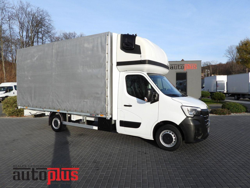 Renault MASTER PLANDEKA 10 PALET WEBASTO TEMPOMAT LEDY PNEUMATYKA KLIMAT - Curtain side van: picture 1 Renault MASTER PLANDEKA 10 PALET WEBASTO TEMPOMAT LEDY PNEUMATYKA KLIMAT - Curtain side van: picture 1