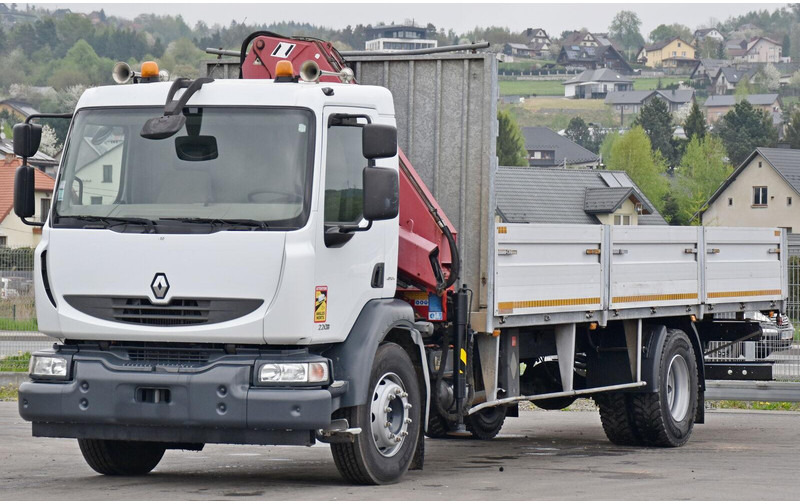 Renault MIDLUM 220 DXI *PRITSCHE 7,35m * KRAN + FUNK - Dropside/ Flatbed truck, Crane truck: picture 4 Renault MIDLUM 220 DXI *PRITSCHE 7,35m * KRAN + FUNK - Dropside/ Flatbed truck, Crane truck: picture 4