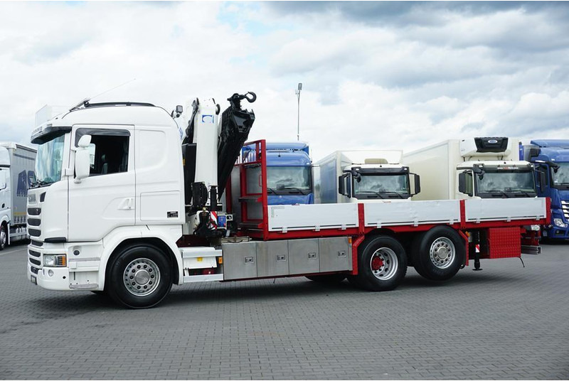 Scania G 490 / 6 X 2 / SKRZYNIOWY + HDS / HMF 3220 K7 / WYSIĘG 18,9 M - Dropside/ Flatbed truck, Crane truck: picture 5 Scania G 490 / 6 X 2 / SKRZYNIOWY + HDS / HMF 3220 K7 / WYSIĘG 18,9 M - Dropside/ Flatbed truck, Crane truck: picture 5