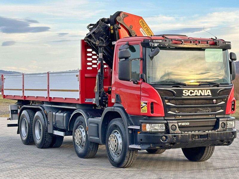 Scania P 400 - Tipper, Crane truck: picture 4 Scania P 400 - Tipper, Crane truck: picture 4