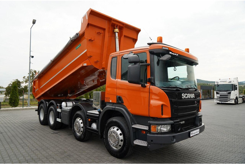 Scania P 410 / 8x4 / WYWROTKA TYLNOZSYPOWA / ALUFELGI / OPONY 100% / MA - Tipper: picture 2 Scania P 410 / 8x4 / WYWROTKA TYLNOZSYPOWA / ALUFELGI / OPONY 100% / MA - Tipper: picture 2