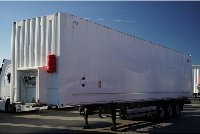 Schmitz Cargobull KONTENER / 2x oś PODNOSZONA / 2021 ROK - Closed box semi-trailer: picture 3 Schmitz Cargobull KONTENER / 2x oś PODNOSZONA / 2021 ROK - Closed box semi-trailer: picture 3