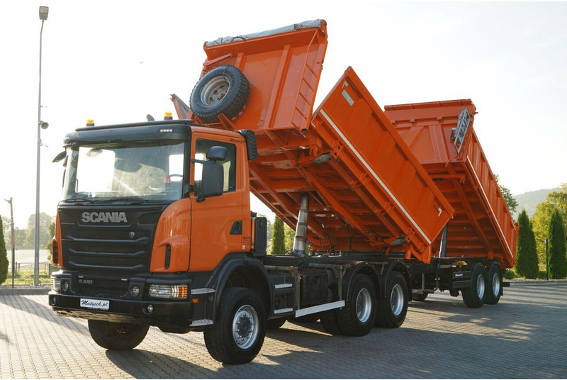 Scania G 440 / 6x6 / ZESTAW / WYWROTKA TRZY-STRONNA / 2X HYDROBURTA /PR - Tractor unit: picture 2 Scania G 440 / 6x6 / ZESTAW / WYWROTKA TRZY-STRONNA / 2X HYDROBURTA /PR - Tractor unit: picture 2