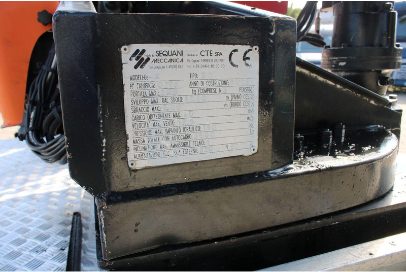 Truck, Crane truck Nissan Cabstar E 120 Sequani Z20 - 20 meter: picture 12 Truck, Crane truck Nissan Cabstar E 120 Sequani Z20 - 20 meter: picture 12