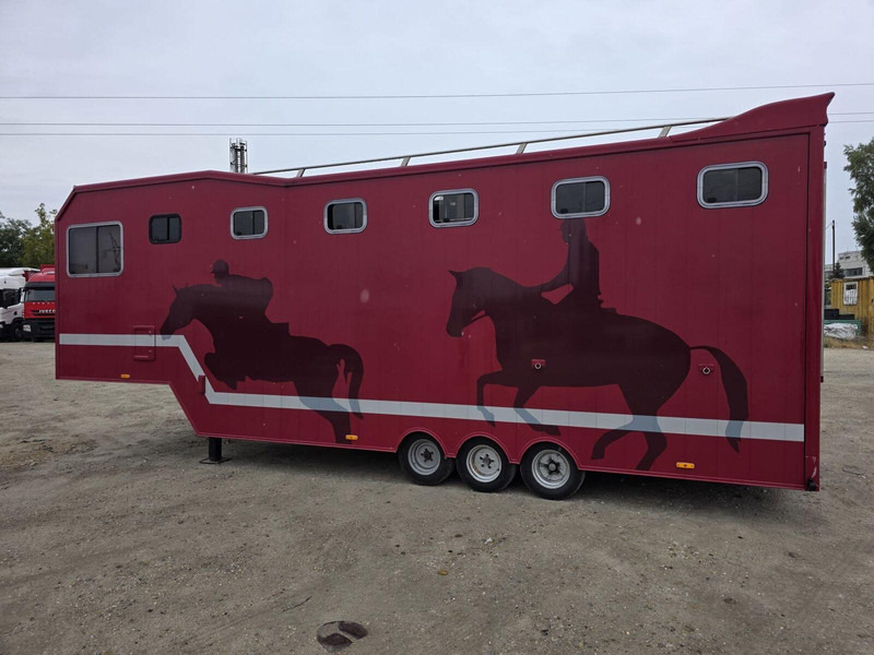 VELDHUIZEN P27-3 BE Horse Transporter semi trailer - Autotransporter semi-trailer: picture 5 VELDHUIZEN P27-3 BE Horse Transporter semi trailer - Autotransporter semi-trailer: picture 5