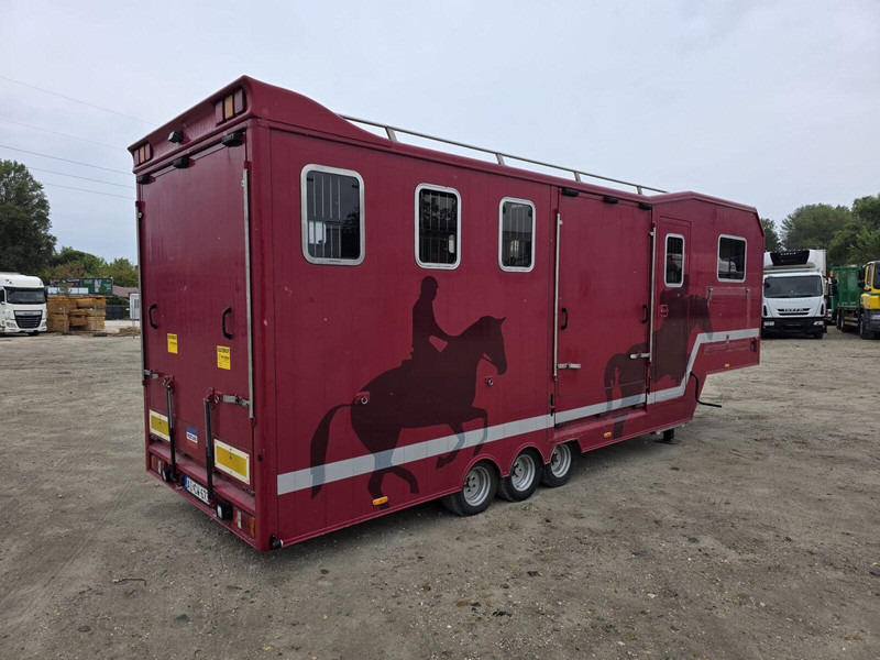 VELDHUIZEN P27-3 BE Horse Transporter semi trailer - Autotransporter semi-trailer: picture 1 VELDHUIZEN P27-3 BE Horse Transporter semi trailer - Autotransporter semi-trailer: picture 1